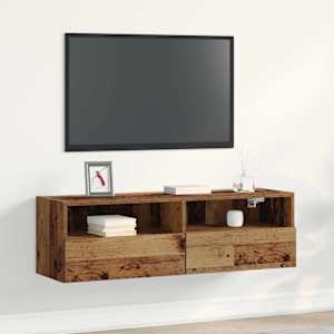 TV stenska omara Star les 100 x 30 x 30 cm Konstruiran les
