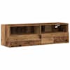 vidaXL TV Seina Kapp 100 x 30 x 30 cm Vana puit Tehispuit