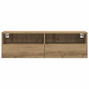 TV wall cabinet dub artisan 100 x 30 x 30 cm kompozitní dřevo - obrázek 6