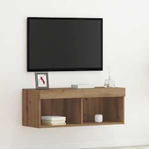 Sestava TV skříněk dub artisan 80 x 30 x 30 cm kompozitní dřevo - obrázek 1