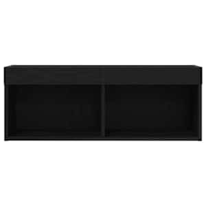Sestava TV skříněk Černý dub 80 x 30 x 30 cm kompozitní dřevo - obrázek 9