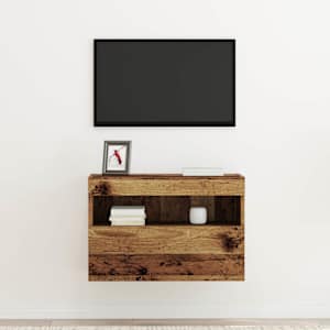 TV wall cabinet Staré dřevo 60 x 30 x 40 cm kompozitní dřevo - obrázek 5