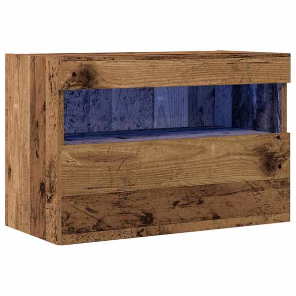 vidaXL TV Seina Kapp 60 x 30 x 40 cm Vana puit Tehispuit