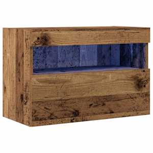 TV wall cabinet Staré dřevo 60 x 30 x 40 cm kompozitní dřevo - obrázek 2