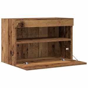 TV wall cabinet Staré dřevo 60 x 30 x 40 cm kompozitní dřevo - obrázek 7