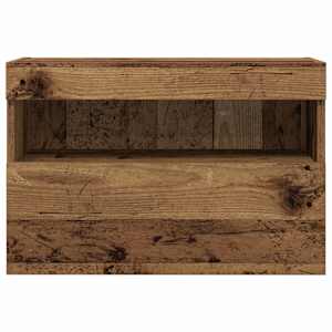 TV wall cabinet Staré dřevo 60 x 30 x 40 cm kompozitní dřevo - obrázek 9