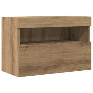 TV wall cabinet Nástěnný 2 pcs dub artisan 60 x 30 x 40 cm - obrázek 8