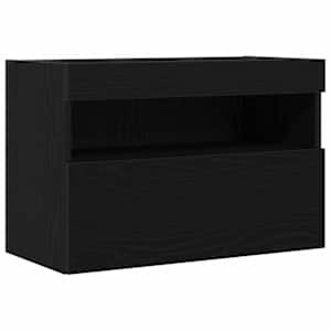 TV wall cabinet Černý dub 60 x 30 x 40 cm Kompozitní dřevo - obrázek 8