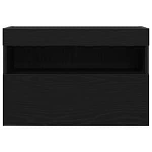 TV wall cabinet Černý dub 60 x 30 x 40 cm Kompozitní dřevo - obrázek 9