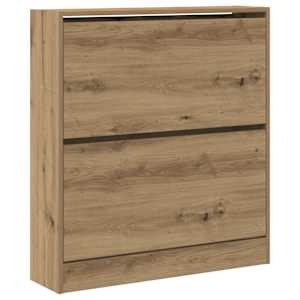 vidaXL Kinga kapp 80 x 21 x 87,5 cm Tehispuit Suitsetatud tamm