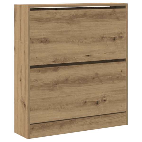 vidaXL Kinga kapp 80 x 21 x 87,5 cm Tehispuit Suitsetatud tamm
