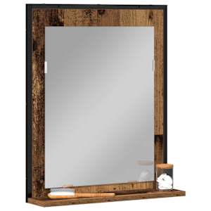 Zrcadlo Staré dřevo 50 x 12 x 60 cm Sklo a inženýrské dřevo - obrázek 3