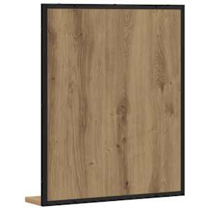Zrcadlo dub artisan 50 x 12 x 60 cm Sklo a inženýrské dřevo - obrázek 7