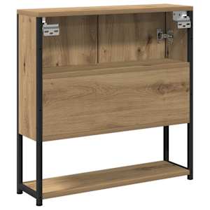 Zrcadlová skříň Artisanový dub 60 x 16 x 60 cm kompozitní dřevo - obrázek 8