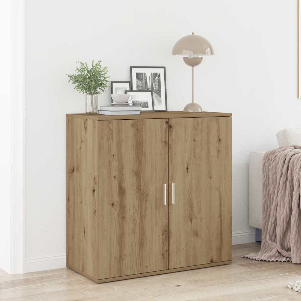 Bočný stolík Artisan Oak 79x38x80 cm z inžinierskeho dreva 862268