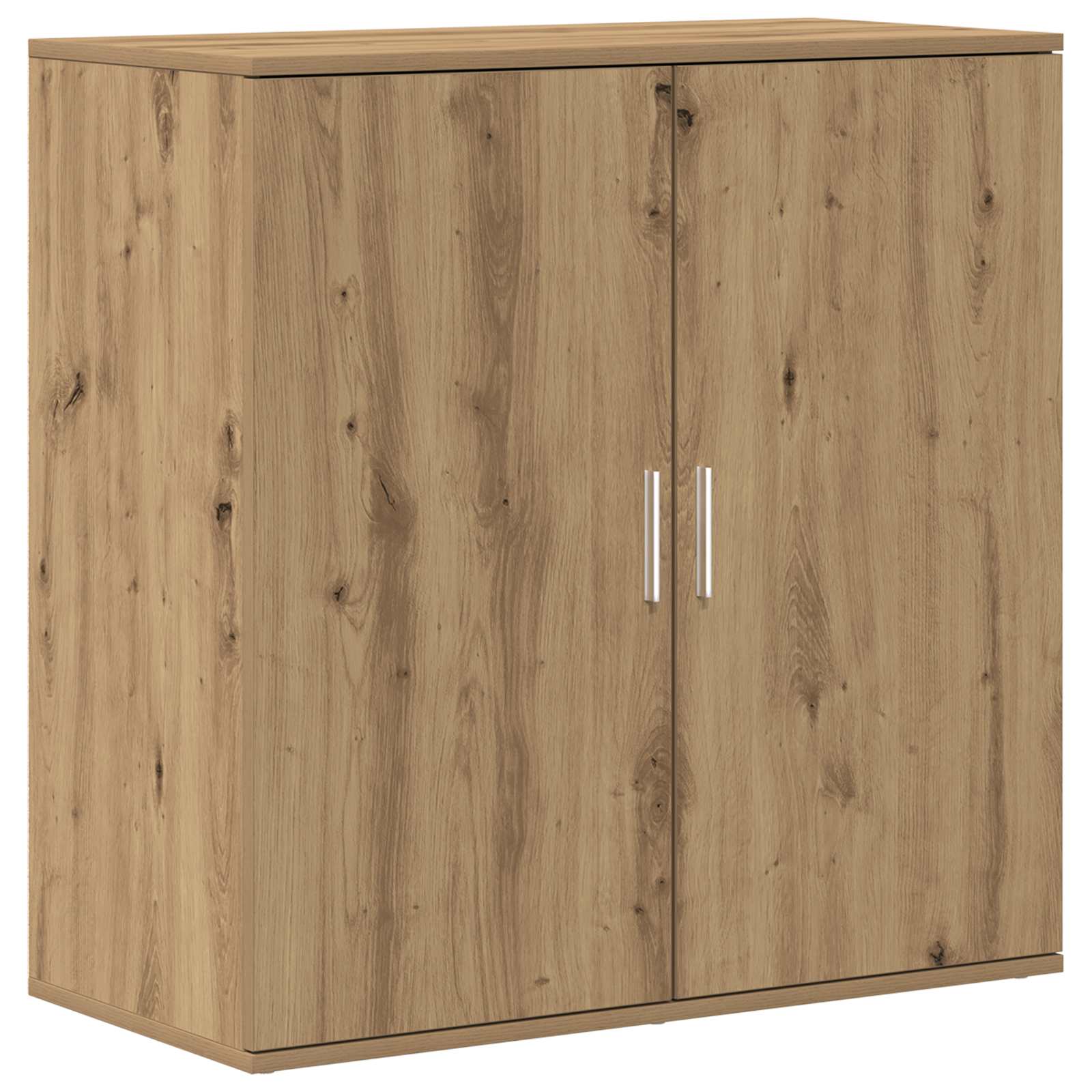 vidaXL Dressoir Artisan Eiken 79 x 38 x 80 cm Bewerkt hout, foto 3