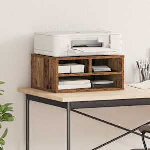 Stojalo za tiskalnik Star les 49 x 40 x 22.5 cm Konstruiran les