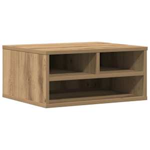 vidaXL Printeri alus Artisan tamm 49 x 40 x 22,5 cm Tehispuit