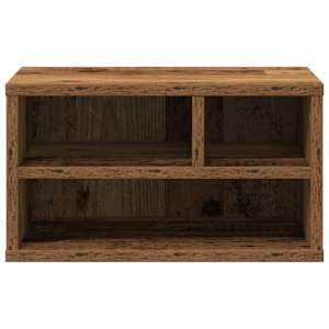 Stojan na tiskárnu s úložištěm Staré dřevo 40 x 32 x 22,5 cm - obrázek 5