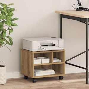 Stojalo za tiskalnik Umetni hrast 41 x 32 x 34,5 cm