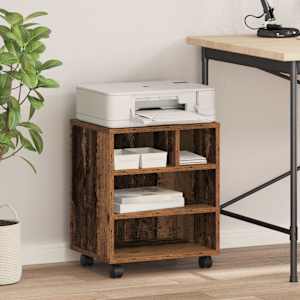 Stojalo za tiskalnik Star les 41 x 32 x 48 cm Konstruiran les