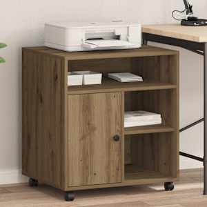 Stojalo za tiskalnik artisan hrast 60 x 50 x 67 cm