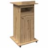 vidaXL Podium K&auml;sit&ouml;&ouml;puu Tehispuit 55 x 55 x 107 cm