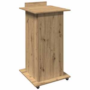 Podium s kolem Artisanový dub 55 x 55 x 107 cm kompozitní dřevo - obrázek 7