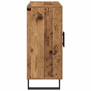 Servírovací skříň Staré dřevo 90 x 34 x 80 cm kompozitní dřevo - obrázek 7