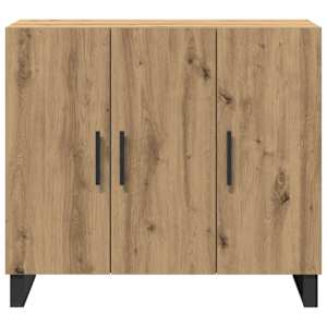 Servírovací skříň Artisanový dub 90 x 34 x 80 cm - obrázek 6