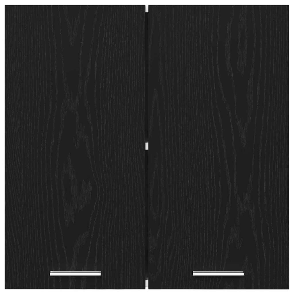 Sort Eg Hængeskab 60x31x60 cm Lavet af Konstrueret Træ 6 8721158790460 wbg fr en hd 1