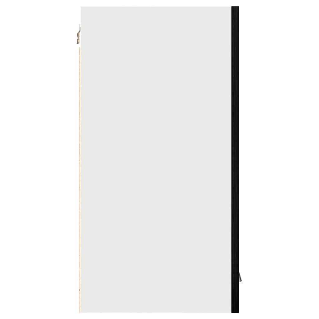 Sort Eg Hængeskab 60x31x60 cm Lavet af Konstrueret Træ 7 8721158790460 wbg si en hd 1