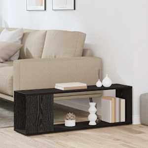 Komplet TV omaric Črna 100 x 24 x 63 cm Konstruiran les