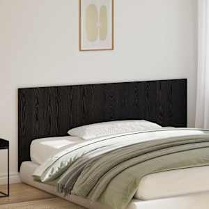 Naslonjalo za posteljo Črna Orehovina 160 x 1.5 x 80.5 cm