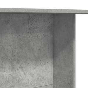 Jídelní stůl Betonově šedá 110 x 60 x 75 cm kompozitní dřevo - obrázek 8