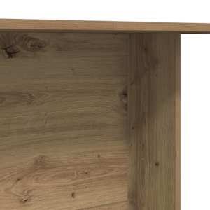 Jídelní stůl 110 x 60 x 75 cm kompozitní dřevo Artisanový dub - obrázek 8