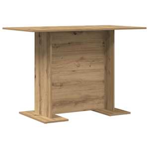 Jídelní stůl 110 x 60 x 75 cm kompozitní dřevo Artisanový dub - obrázek 2