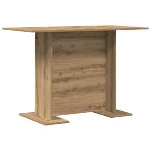Jídelní stůl 110 x 60 x 75 cm kompozitní dřevo Artisanový dub - obrázek 7