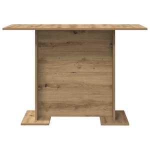 Jídelní stůl 110 x 60 x 75 cm kompozitní dřevo Artisanový dub - obrázek 5