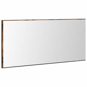 vidaXL Peegel Pruun 80 x 37 cm Klaas ja tehnoloogiline puit