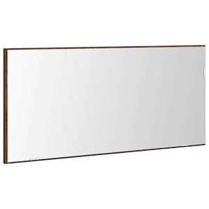 vidaXL Peegel Pruun tamm 80 x 37 cm Klaas ja tehnoloogiline puit