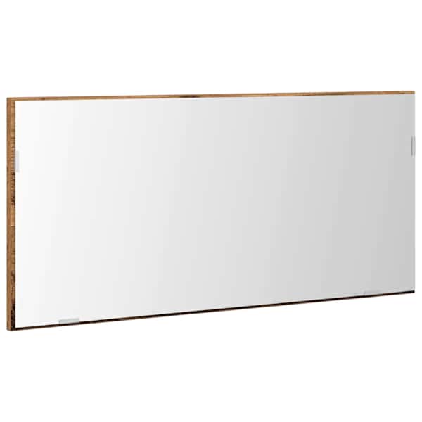 vidaXL Peegel Vana puit 80 x 37 cm Klaas ja tehnoloogiline puit