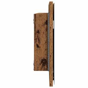 Zrcadlo Nástěnný Staré dřevo 80 x 37 cm Sklo a inženýrské dřevo - obrázek 6