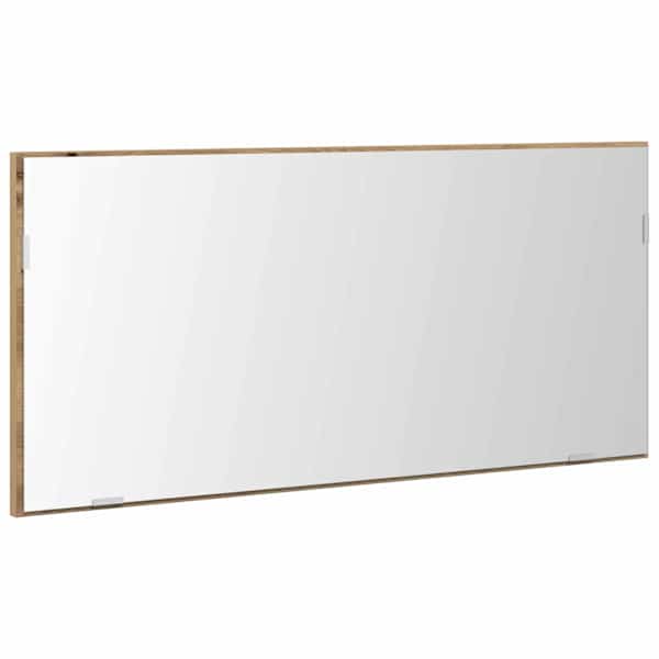 vidaXL Peegel k&auml;sit&ouml;&ouml;tamm 80 x 37 cm Klaas ja tehnoloogiline puit