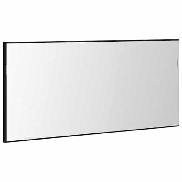 vidaXL Peegel Must tamm 80 x 37 cm Klaas ja tehnoloogiline puit