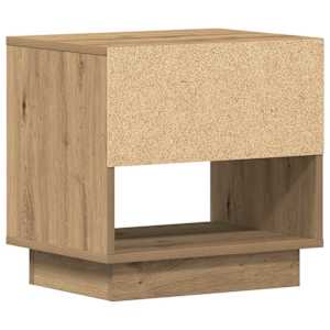 Noční stolek 2 ks Artisanový dub 45 x 34 x 44 cm - obrázek 9