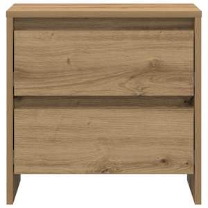 Noční skříňka 2 pcs Artisanový dub 45 x 34 x 44,5 cm - obrázek 7