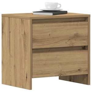 Noční skříňka 2 pcs Artisanový dub 45 x 34 x 44,5 cm - obrázek 3