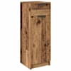 vidaXL Vannitoa kapp sahtliga Vana puit 32 x 34 x 90 cm Tehispuit