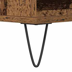 Servírovací skříň Staré dřevo 60 x 35 x 70 cm kompozitní dřevo - obrázek 9